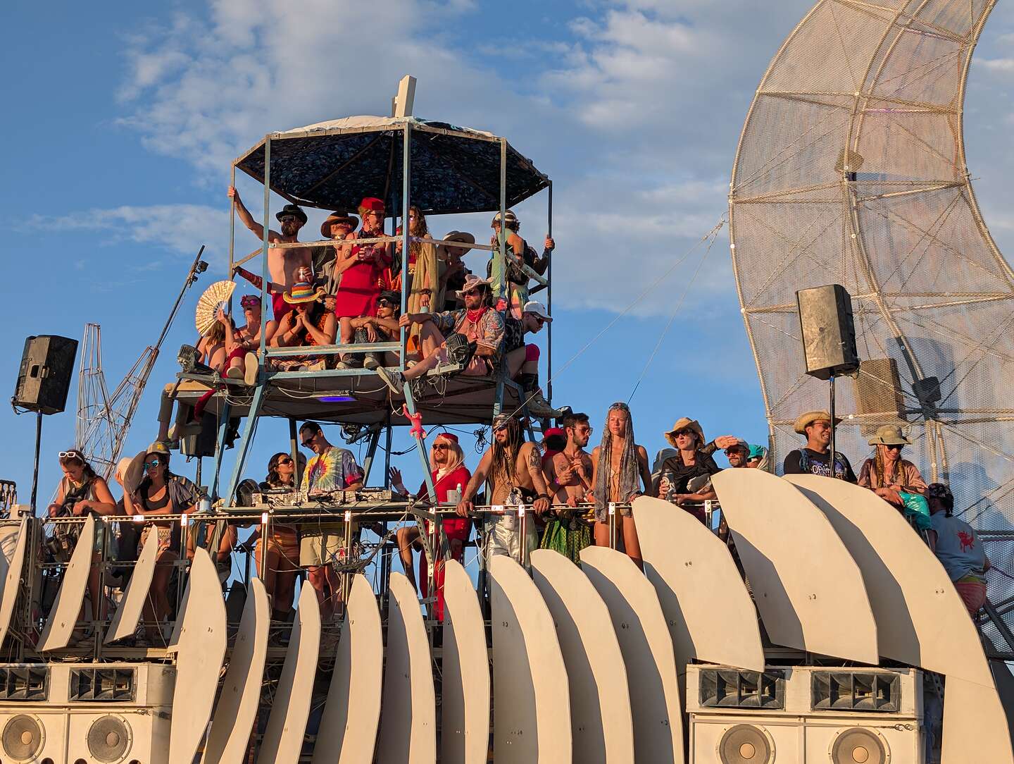 Raucous Crowd seeking wisdom Raucous Crowd seeking wisdom