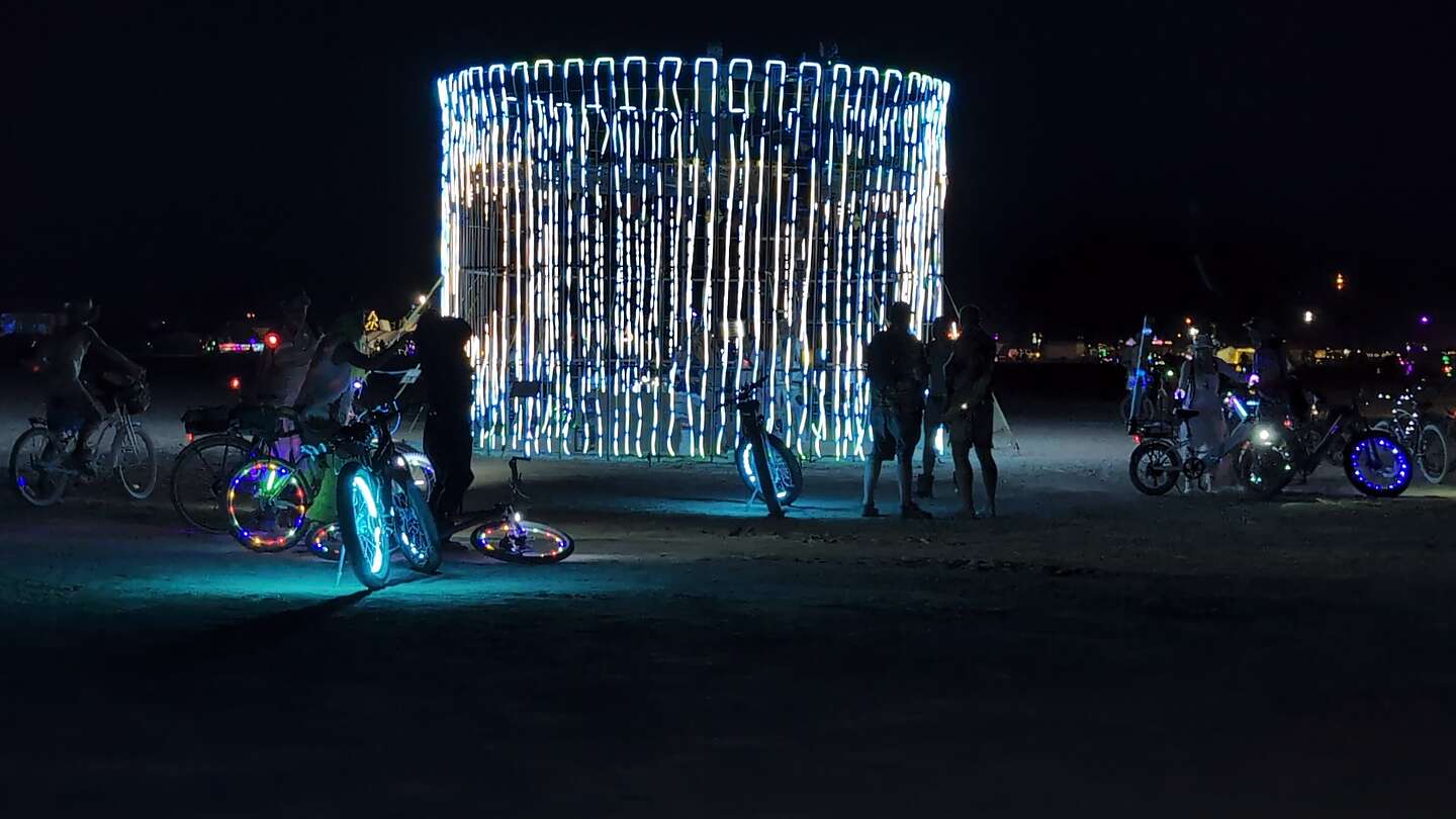 Night on the Playa Night on the Playa