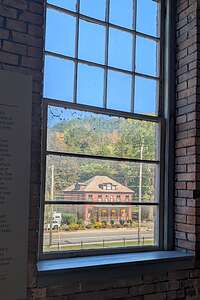 Through the window