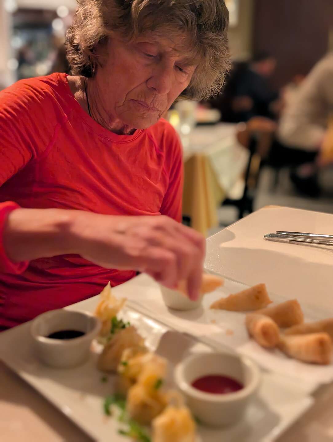 Dinner at Thai Basil Dinner at Thai Basil