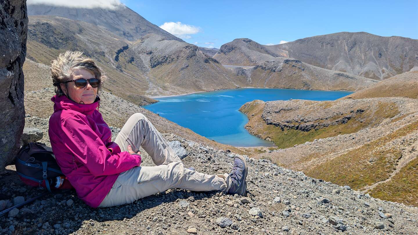 Very windy lunch spot