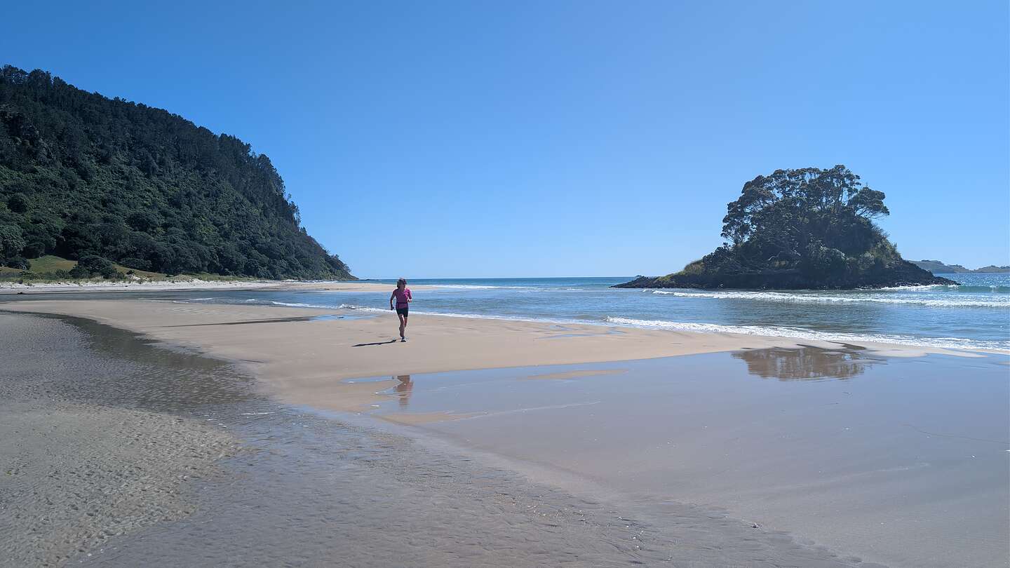 Morning run to Ohui Inlet