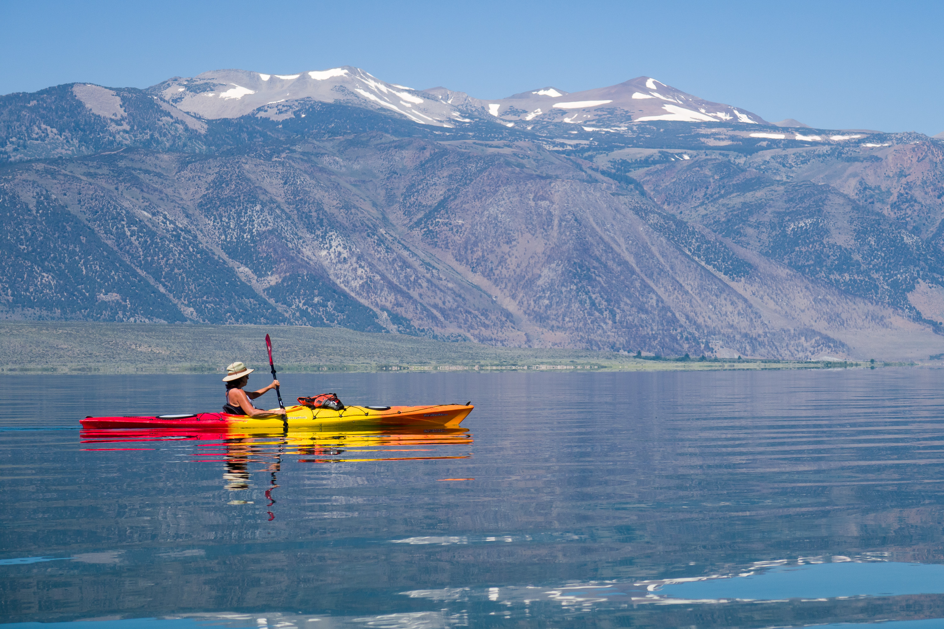 Lolo on Mono Lake