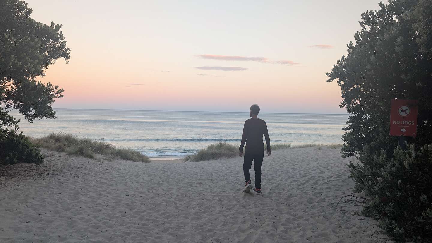 Sunset stroll
