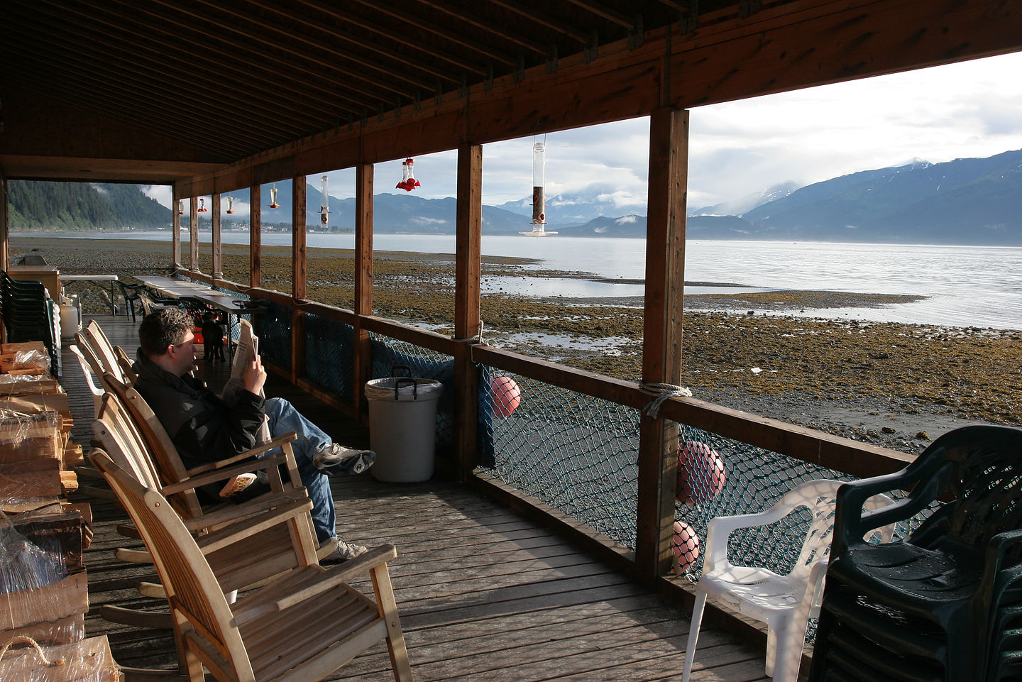 Miller's Landing porch