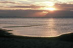 Sunset over the Great Salt Lake