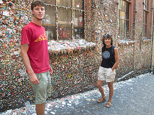Tom and Lolo at Gum Alley