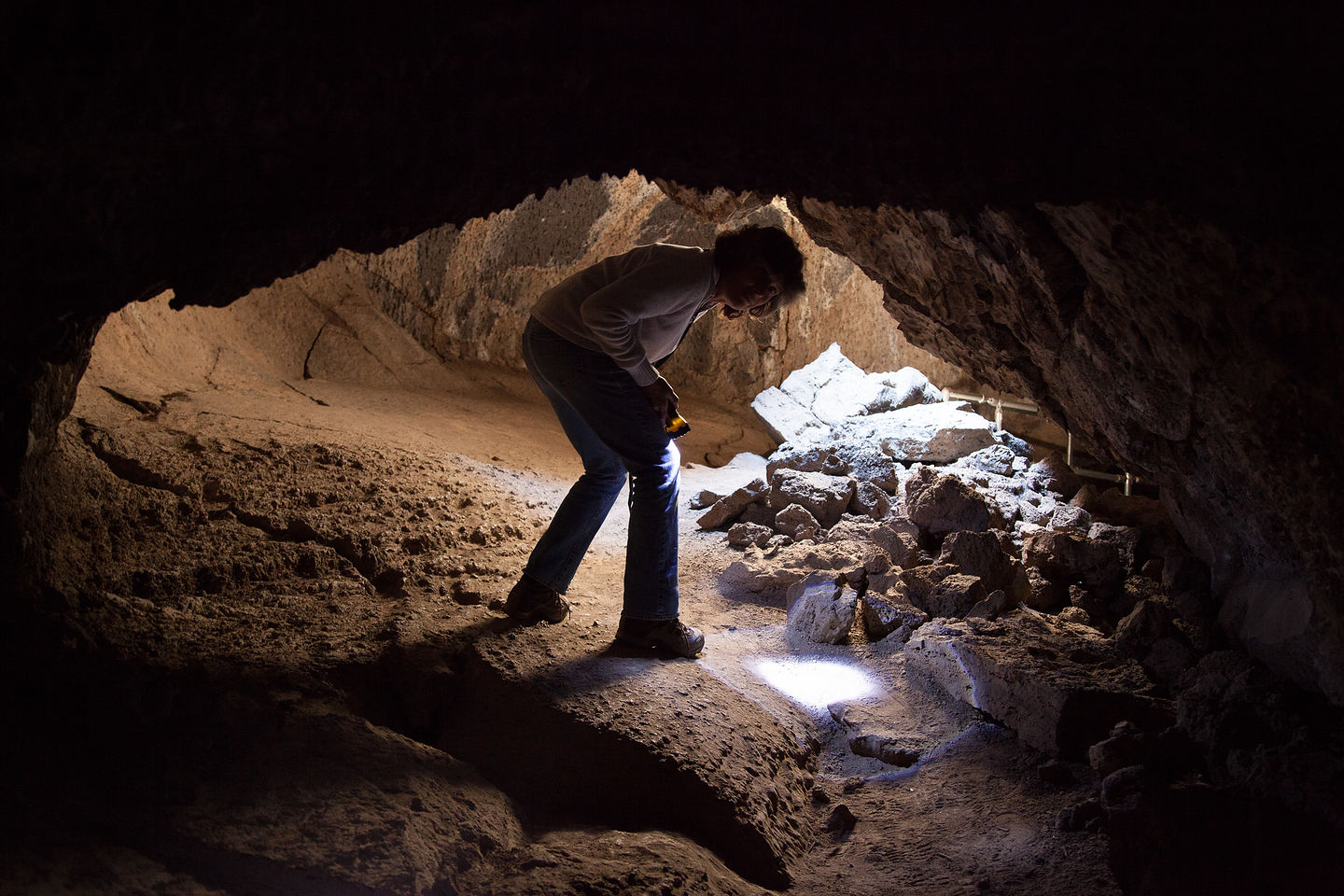 Lolo in Sunshine Cave