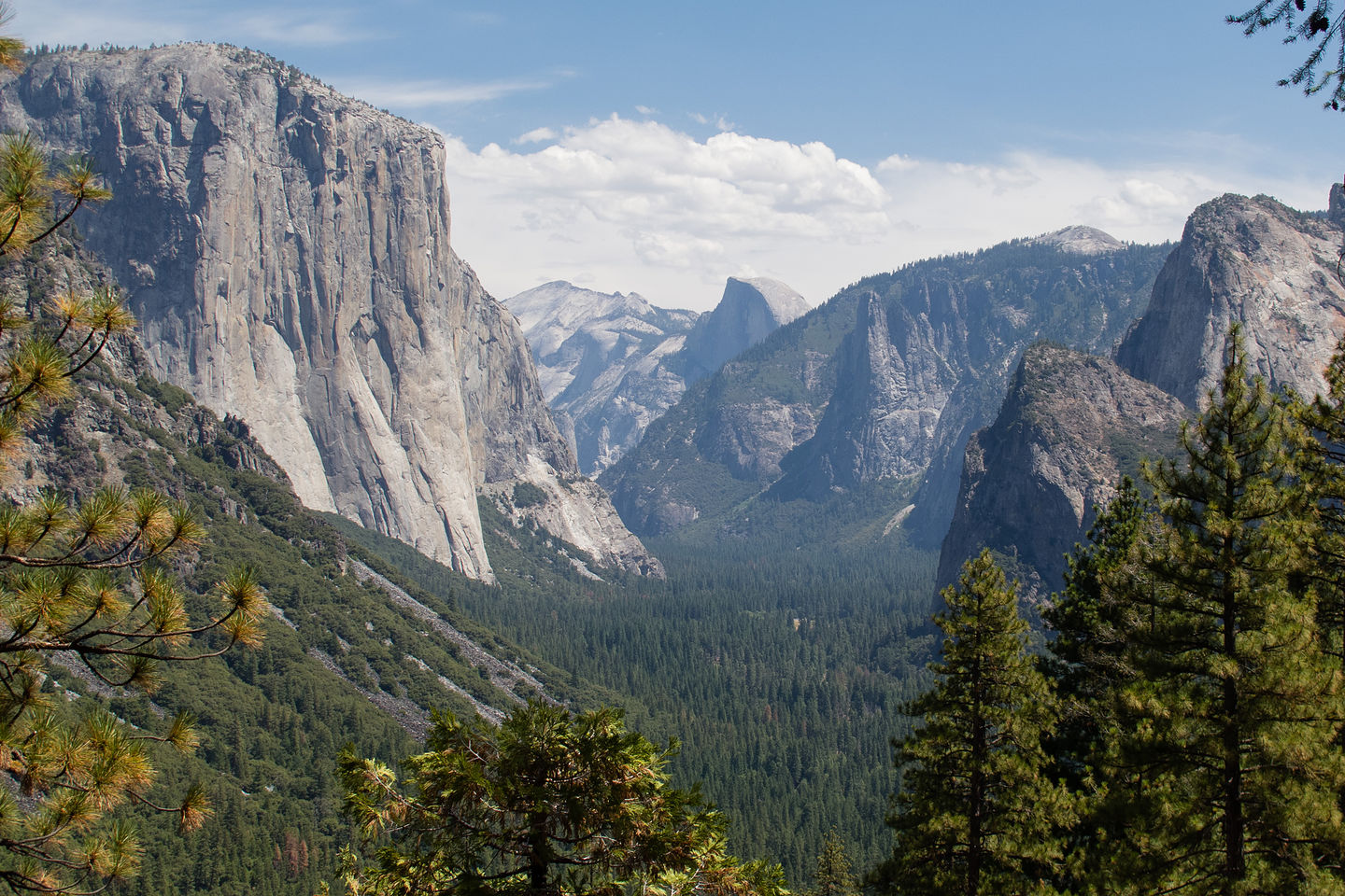 Yosemite Valley View from Inspiration Point