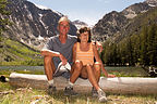 Herb and Lolo at Parker Lake