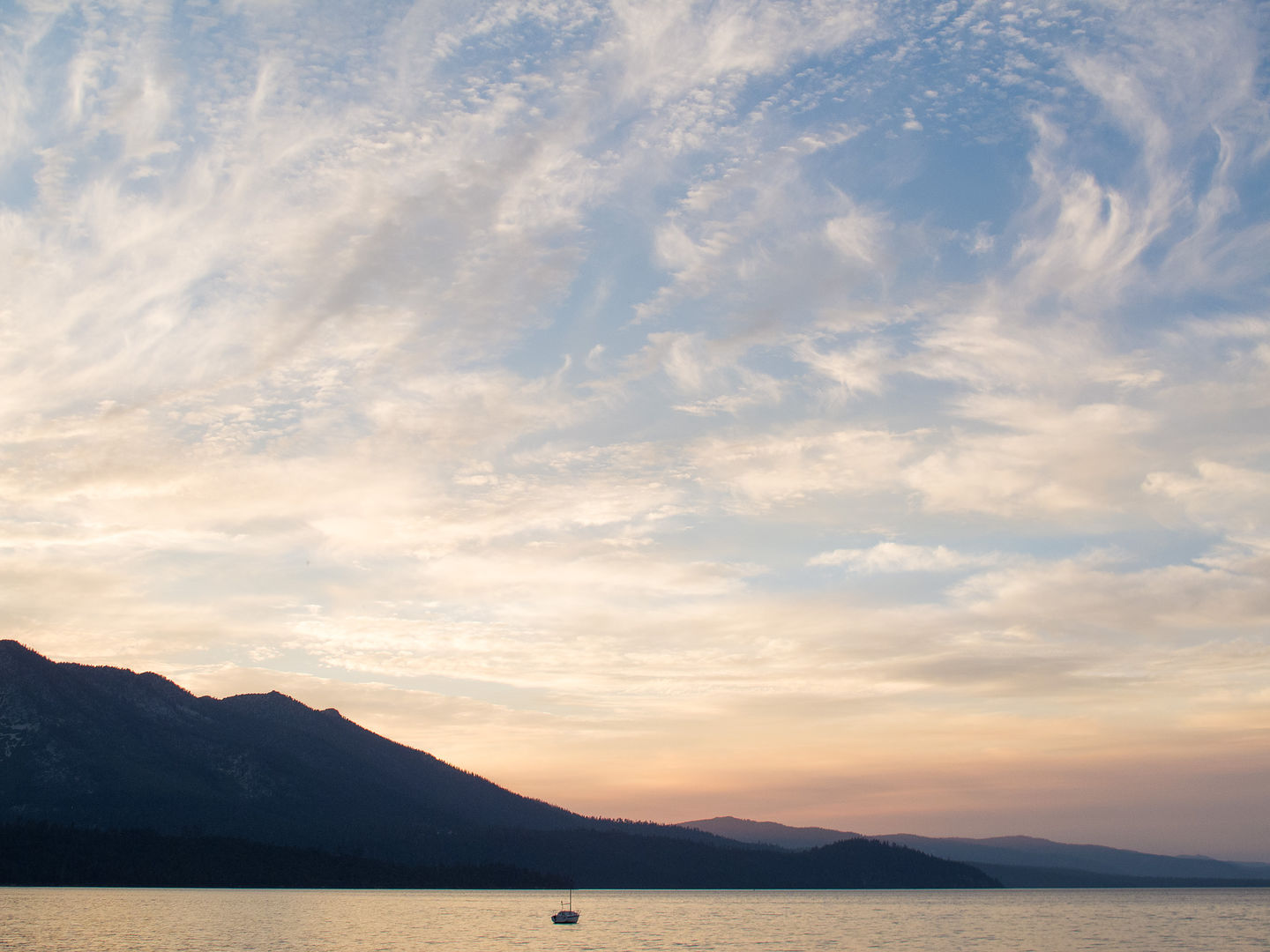 Fallen Leaf Lake Sky