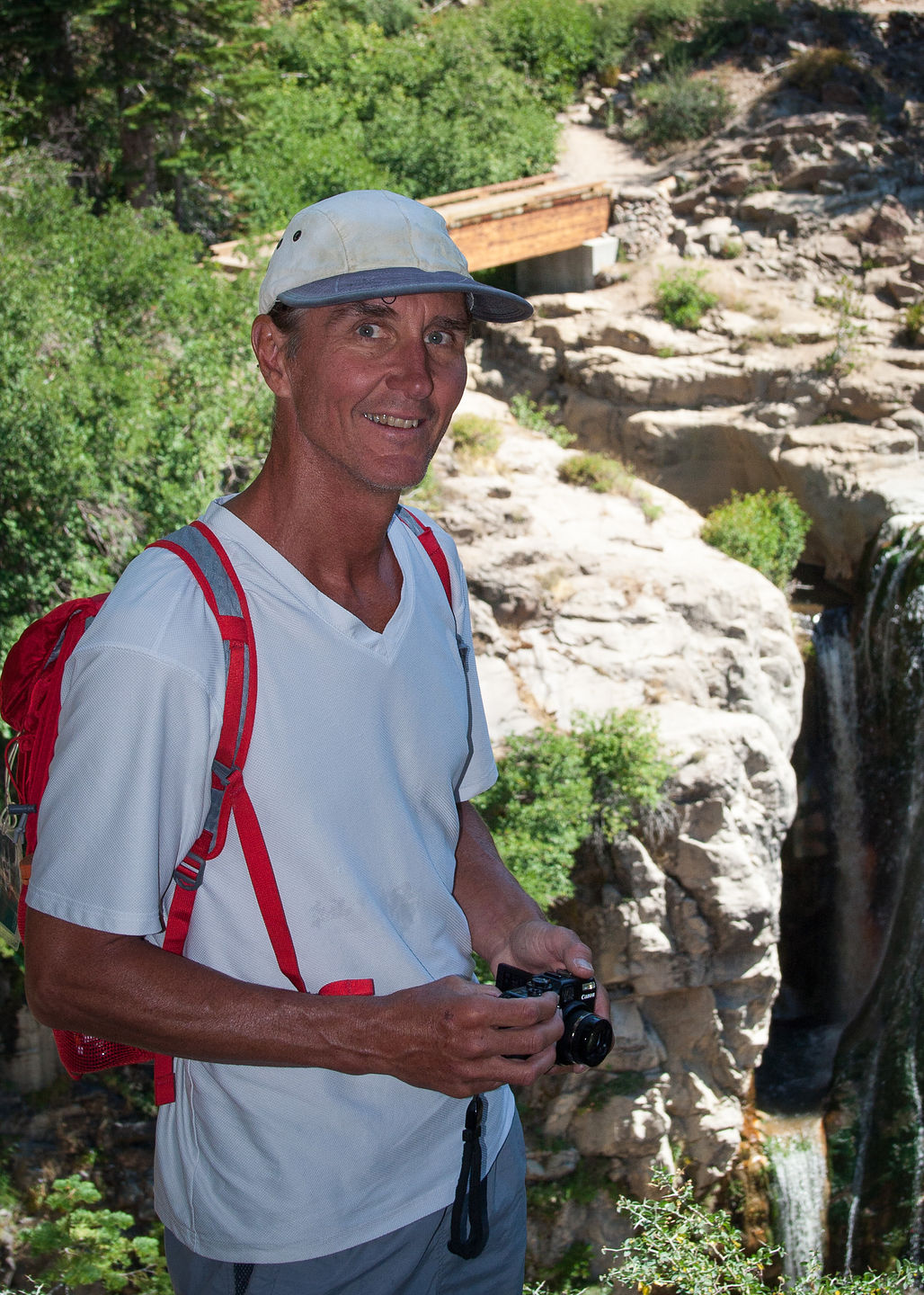 Herb at Mill Creek Falls