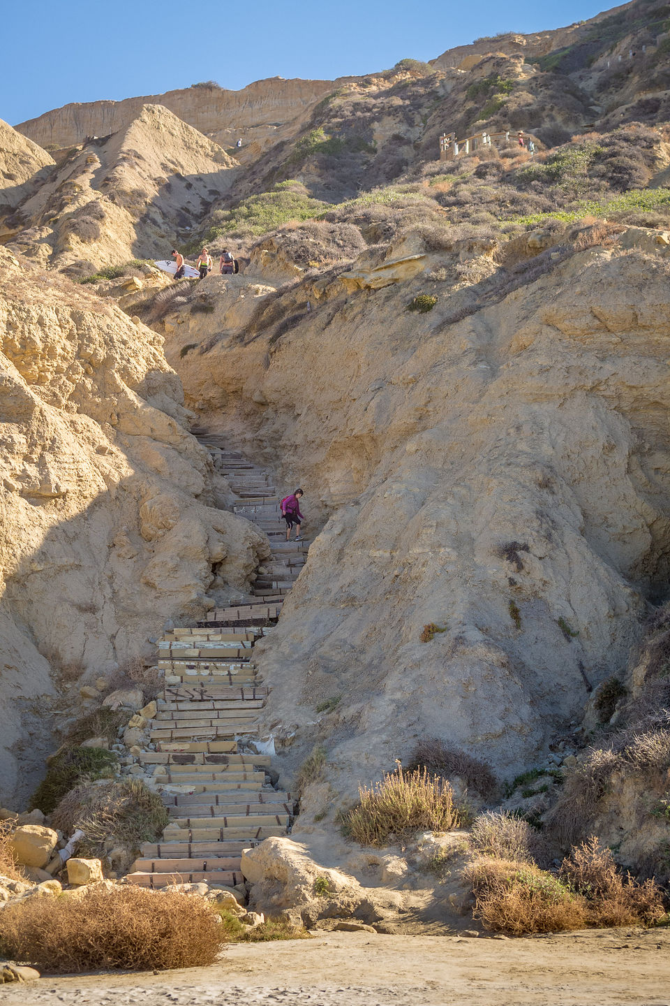 Descent to Black's Beach