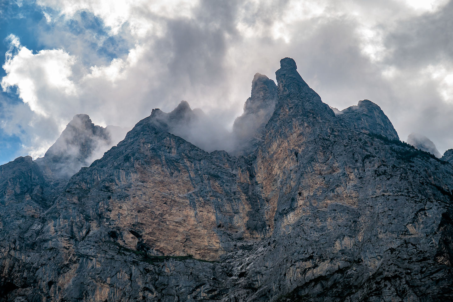 Horns over Lauterbrunnen Valley