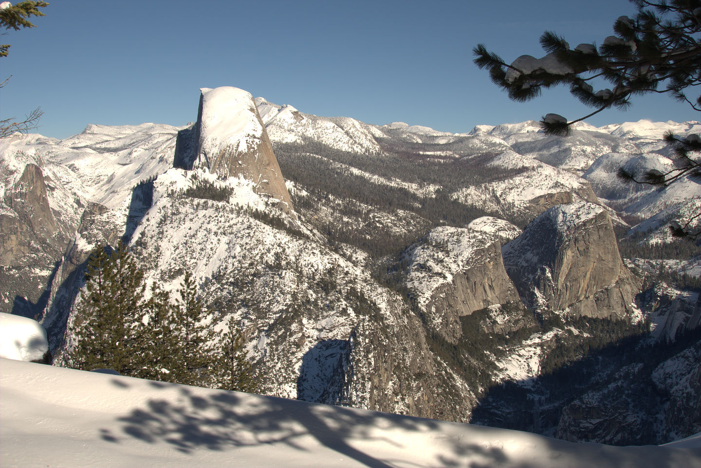 Half Dome Sighting