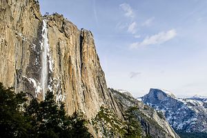 Trickling Yosemite Falls