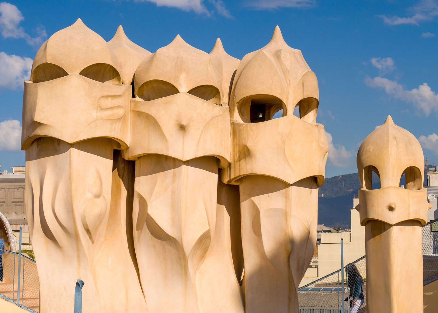 Rooftop of Gaudi's Casa Mila