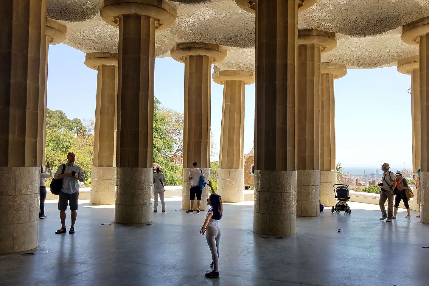 Park Guell's monument zone