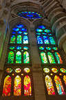 Sagrada Familia stained glass windows