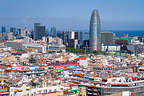 View from atop the Sagrada Familia Nativity Tower