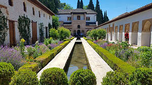 Generalife Gardens of the Alhambra