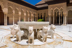 Courtyard of the Palace of the Lions