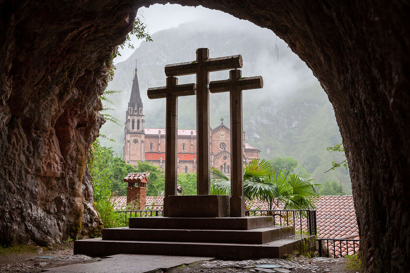 View of the Basilica from Santa Cueva