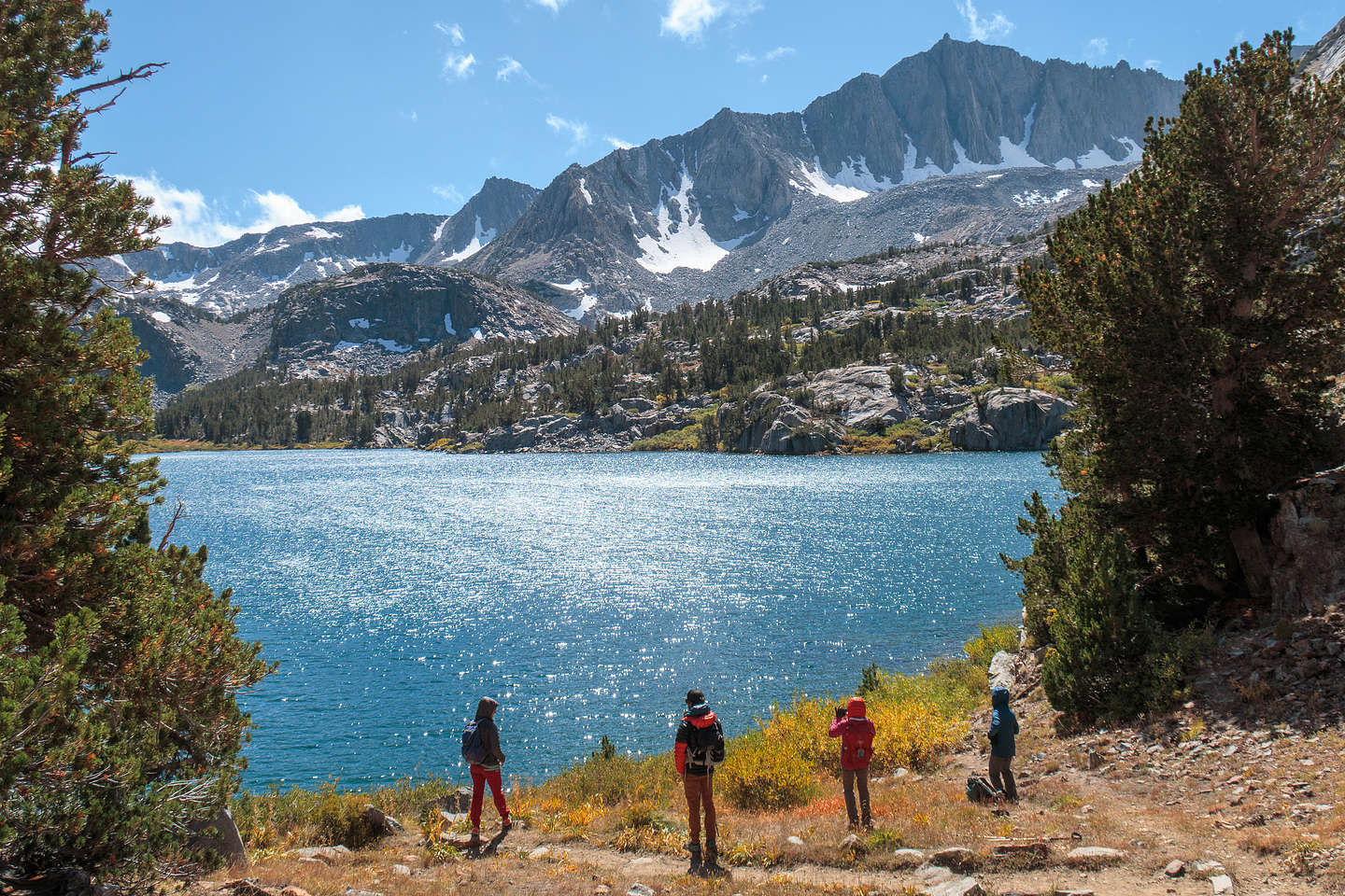 Along the South Lake to Long Lake to Chocolate Lakes Trail