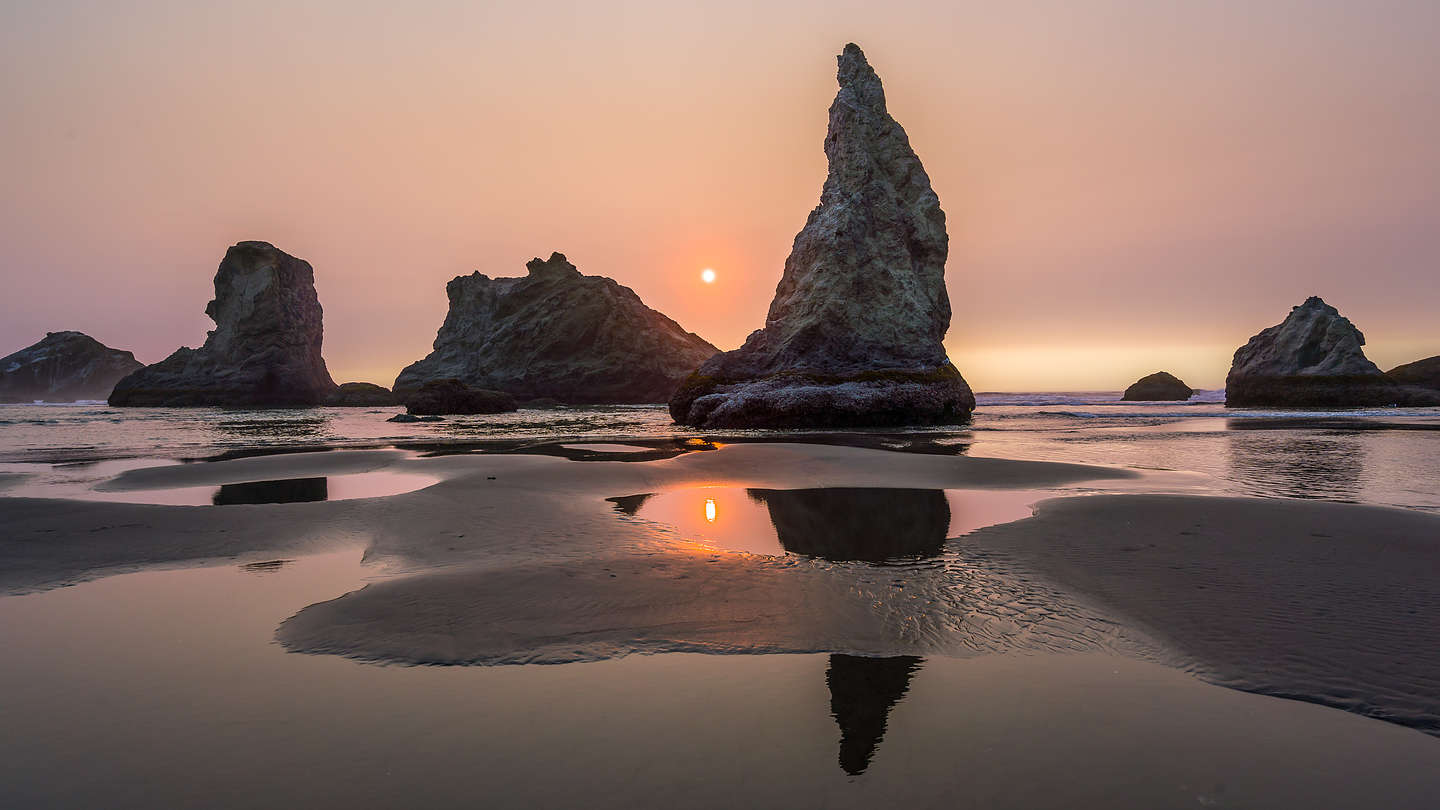 Bandon Beach Night 2