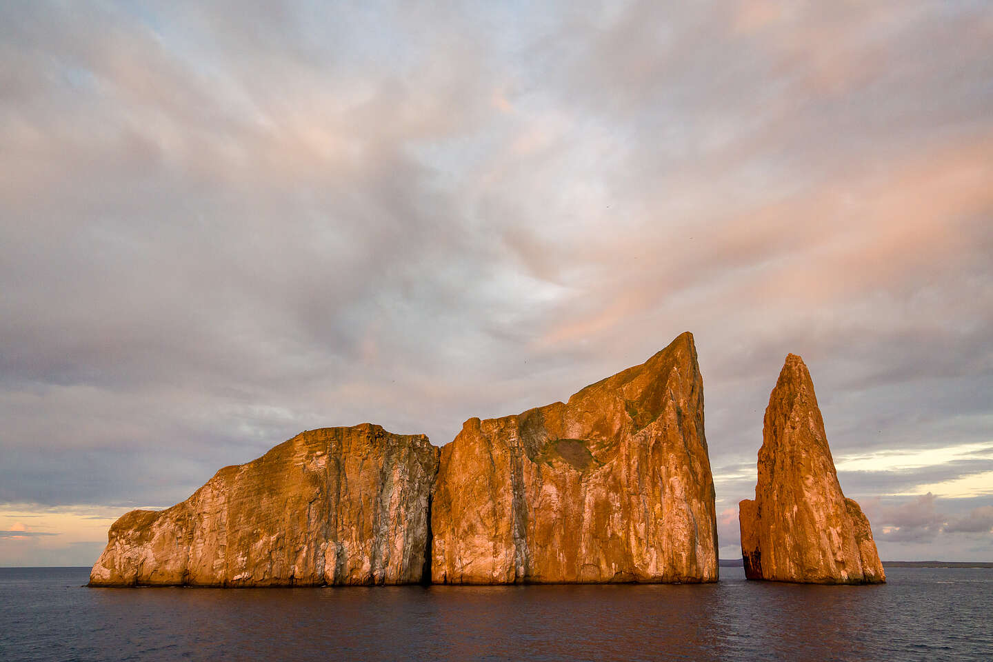 Circling Kicker Rock