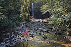 Stream crossing near Caveman Falls