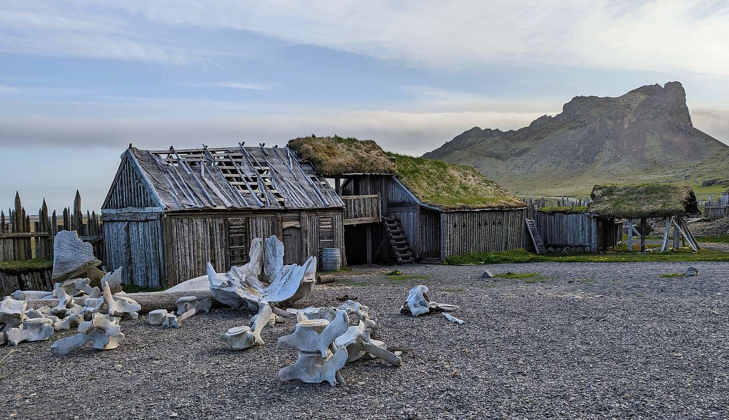 With a few whale bones thrown in