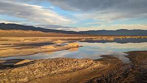 Ephemeral Lake near Mesquite Dunes